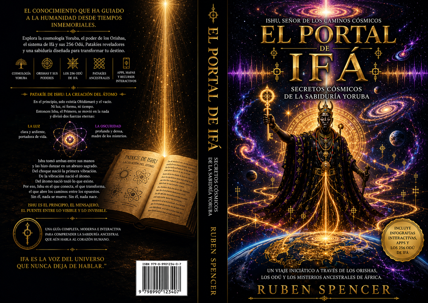 El Portal de Ifá — portada del e-book por Ruben Spencer